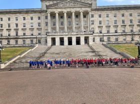 Shared education trip to Stormont