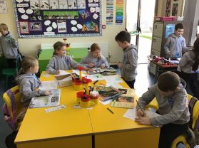 P3 are enjoying their new topic and ‘ABL’ activities.